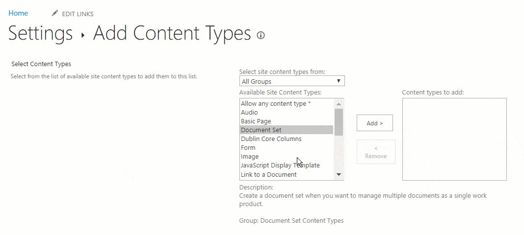 document sets in sharepoint online modern