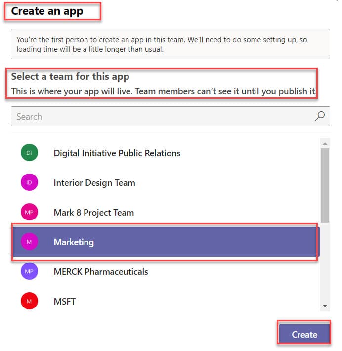 add powerapps to the conversation