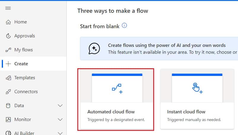 Add row to excel table using Microsoft flow