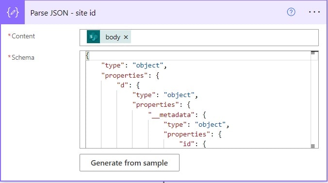 Add Site columns to site content type in SharePoint site using Microsoft Power Automate