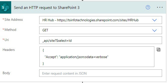 Add Site columns to site content type in SharePoint site using Ms Power Automate