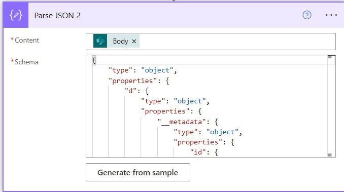 Add Site columns to site content type in SharePoint using Ms Flow