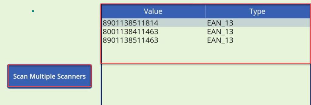 barcode scanner power apps