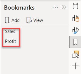 bookmark navigator in power bi