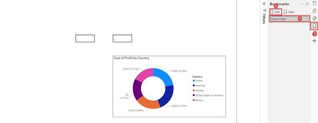 bookmarks power bi