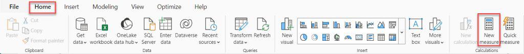 calculate current month sales in power bi