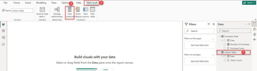 calculate divide power bi