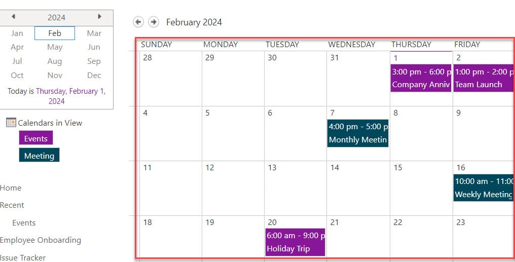 calendar overlay duplicate entries in sharepoint