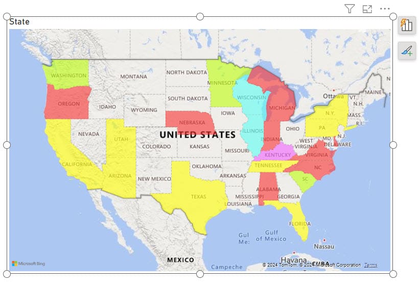 change background color in power bi