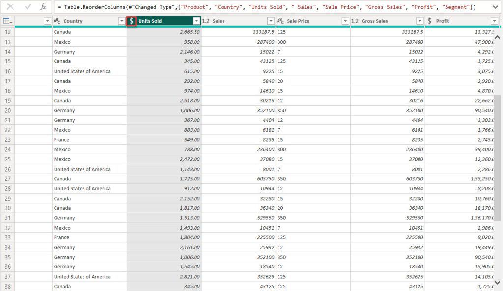 Change Data types in Power BI Desktop