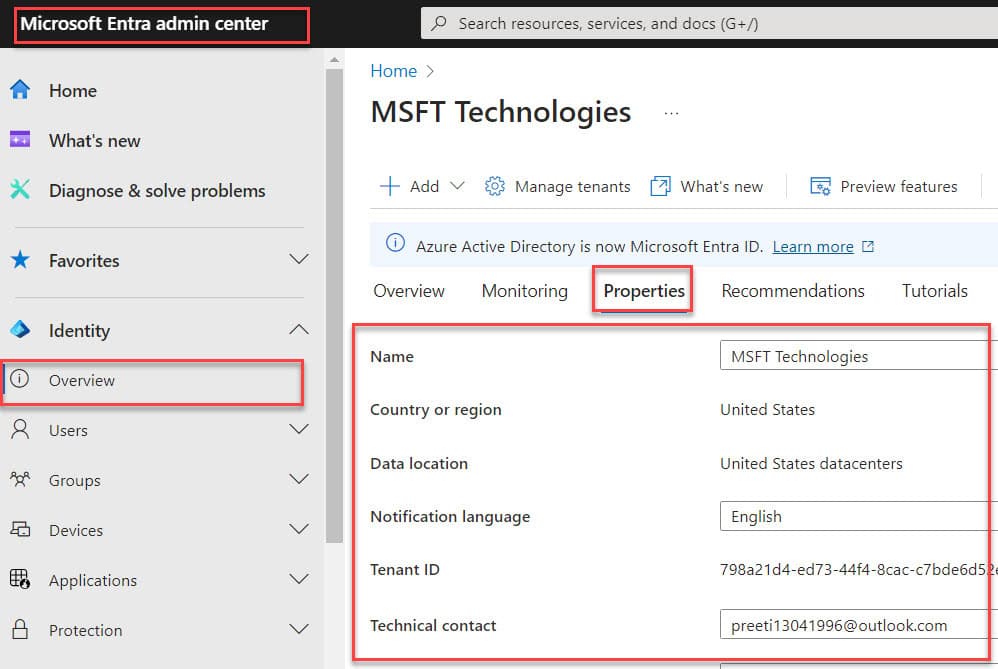 change organization name in microsoft 365