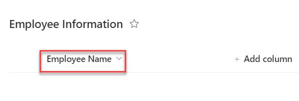 change title column in sharepoint list