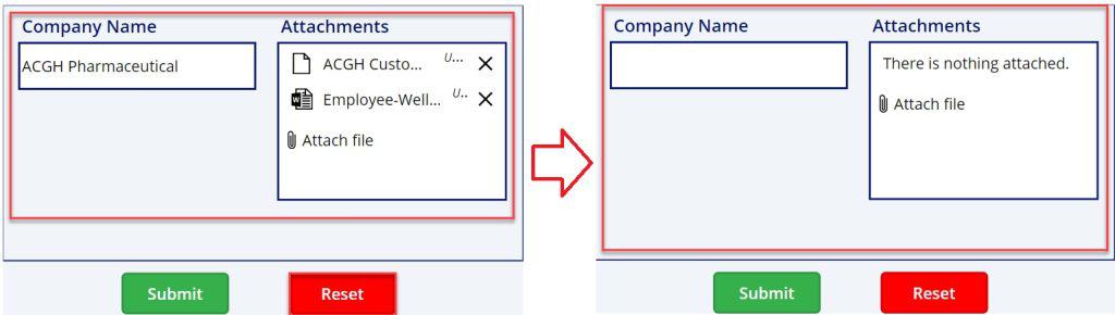 clear attachment control in powerapps