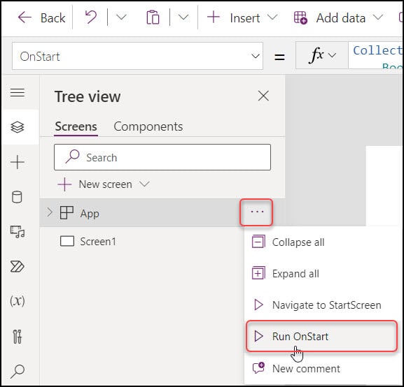 collection in powerapps