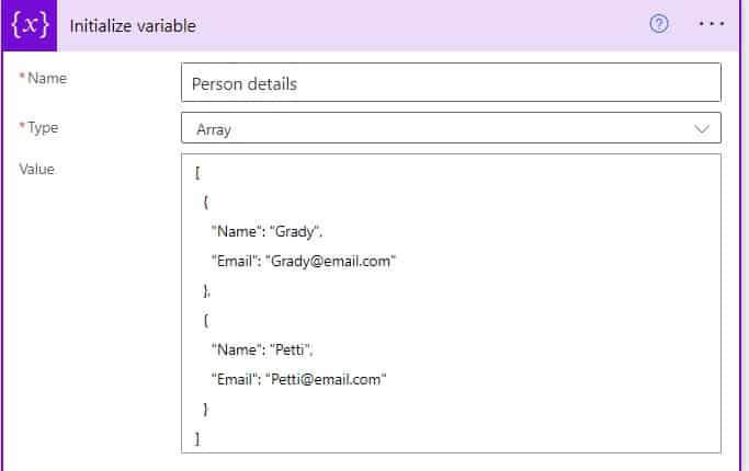 convert array to string Microsoft power automate