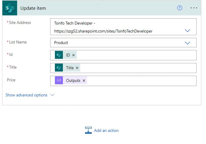 convert float to integer in power automate