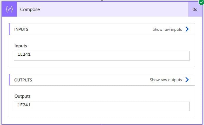 convert number to hexadecimal in Power Automate