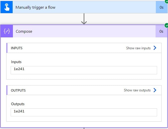 convert number to hexadecimal Microsoft Power Automate