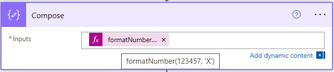 convert number to hexadecimal Power Automate