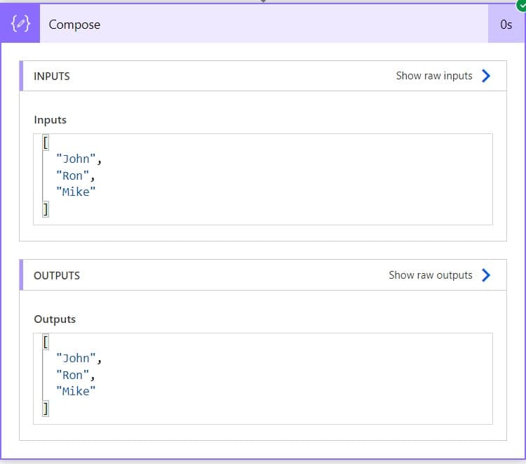 convert string to array  power automate