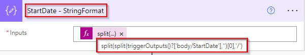 convert String to Date for SharePoint list using Power Automate