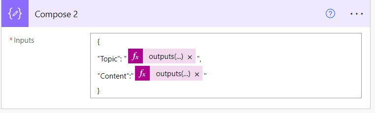 convert string to object in Microsoft Power Automate