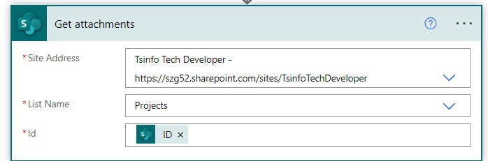 copy attachment from one list to another power automate 