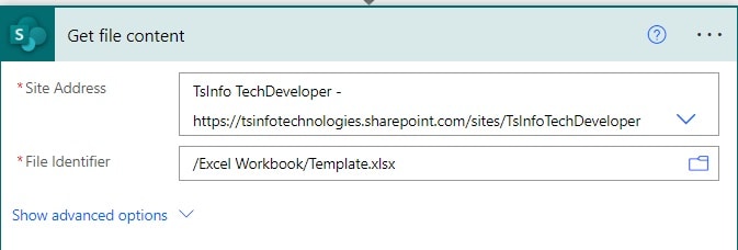 Copy data excel file to another excel file using Power Automate