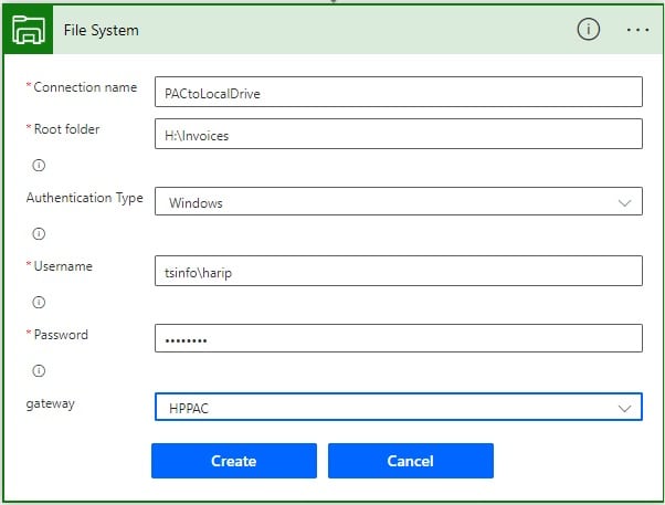 copy file Microsoft power automate