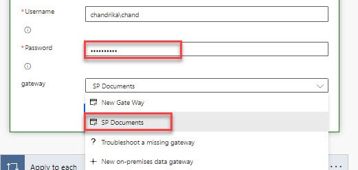 Copy from local drive to SharePoint Power Automate