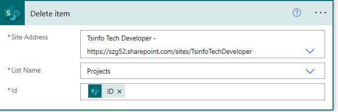 copy sharepoint list to another site power automate