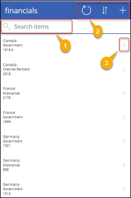 Create a canvas app with data from an Excel file