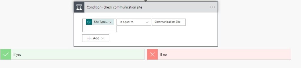 create a SharePoint Online sites using MS flow