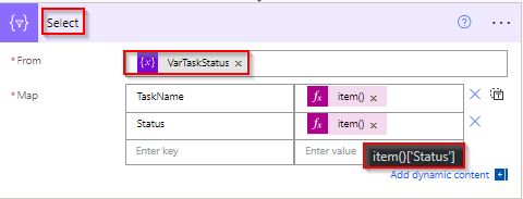 Create an HTML Table from an Array example