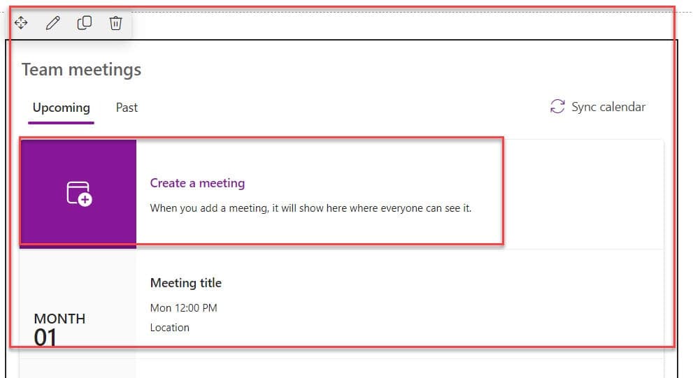 add calendar to sharepoint page