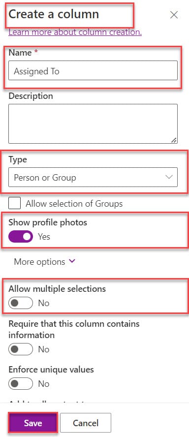 Create document library in SharePoint