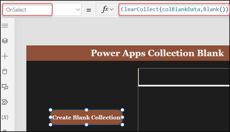 Create empty collection power apps Create empty collection power apps