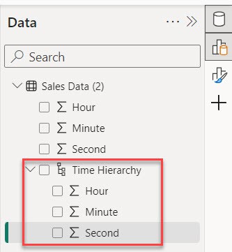 create hierarchy in power bi