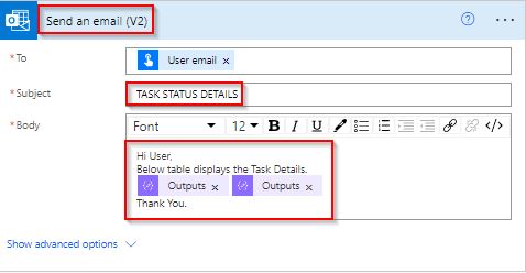 power automate create html table with borders