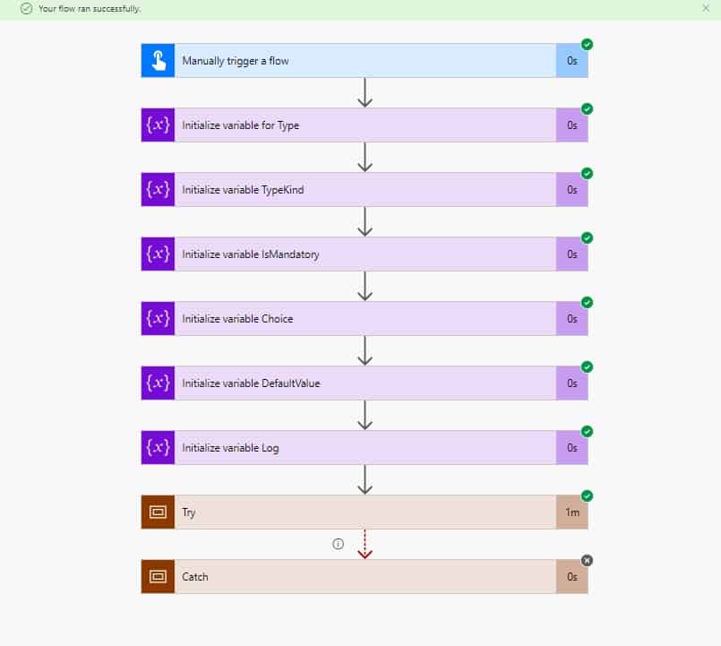  Create list and columns of multiple data type in SharePoint from an excel using Power automate