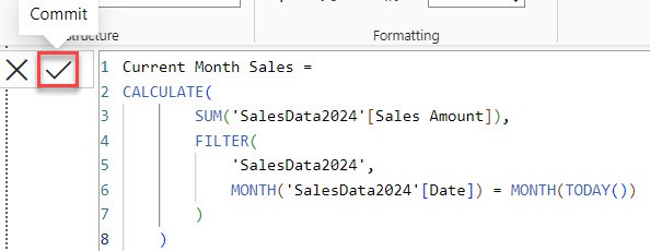 current month power bi