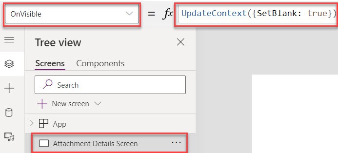 Data Table Select Default Row in Power Apps