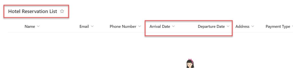 date picker powerapps