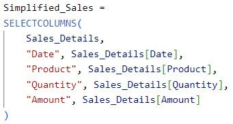 dax create table from another table with filter