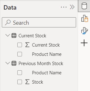 dax select columns from multiple tables in power BI