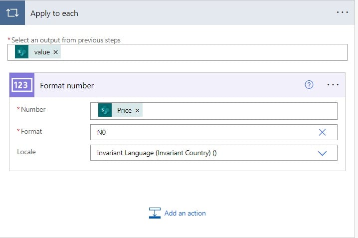  decimal into a int Power automate