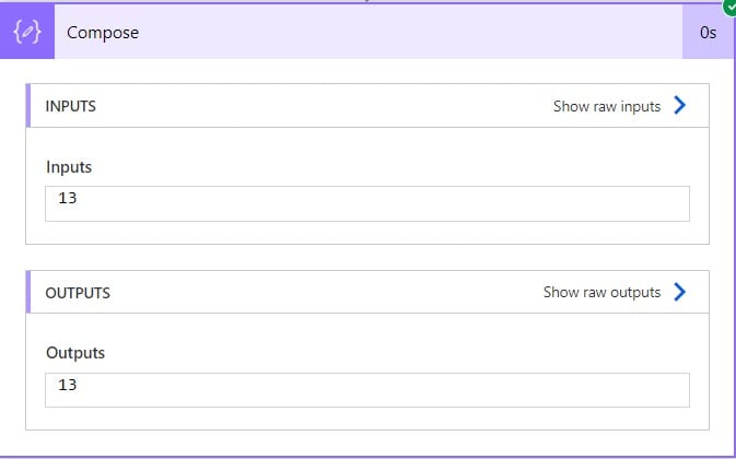 decimal to whole number Power automate