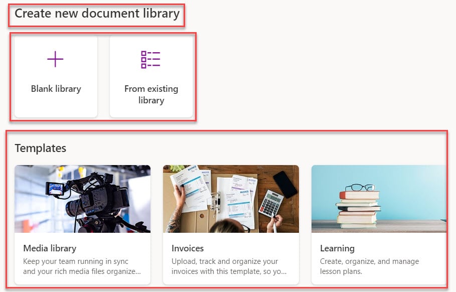 Document Library in SharePoint