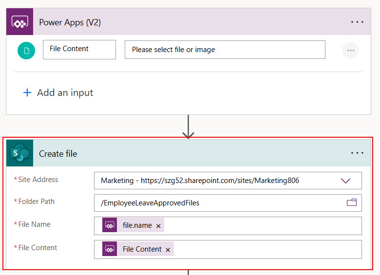 download pdf files directly from the powerapps form