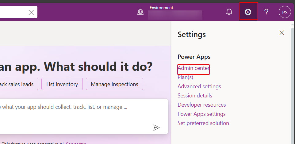 error import failed due to missing dependencies powerapps